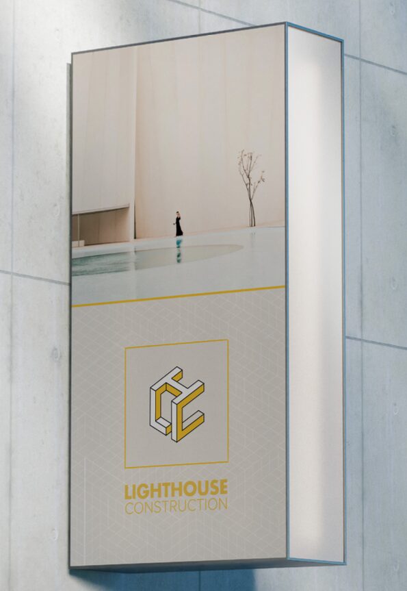 Lighthouse Construction Signage