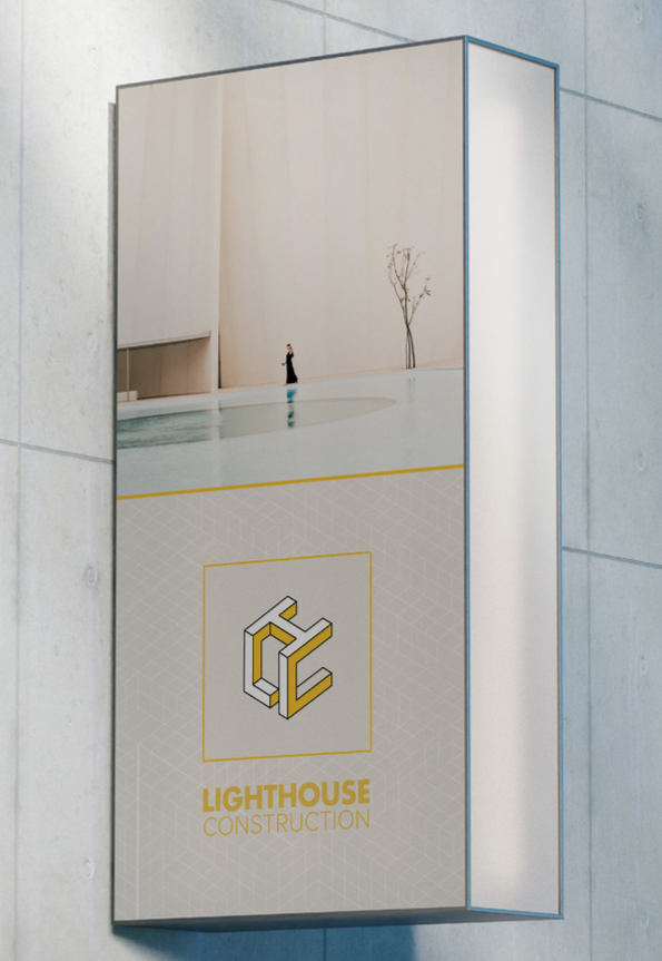 Lighthouse Construction Signage